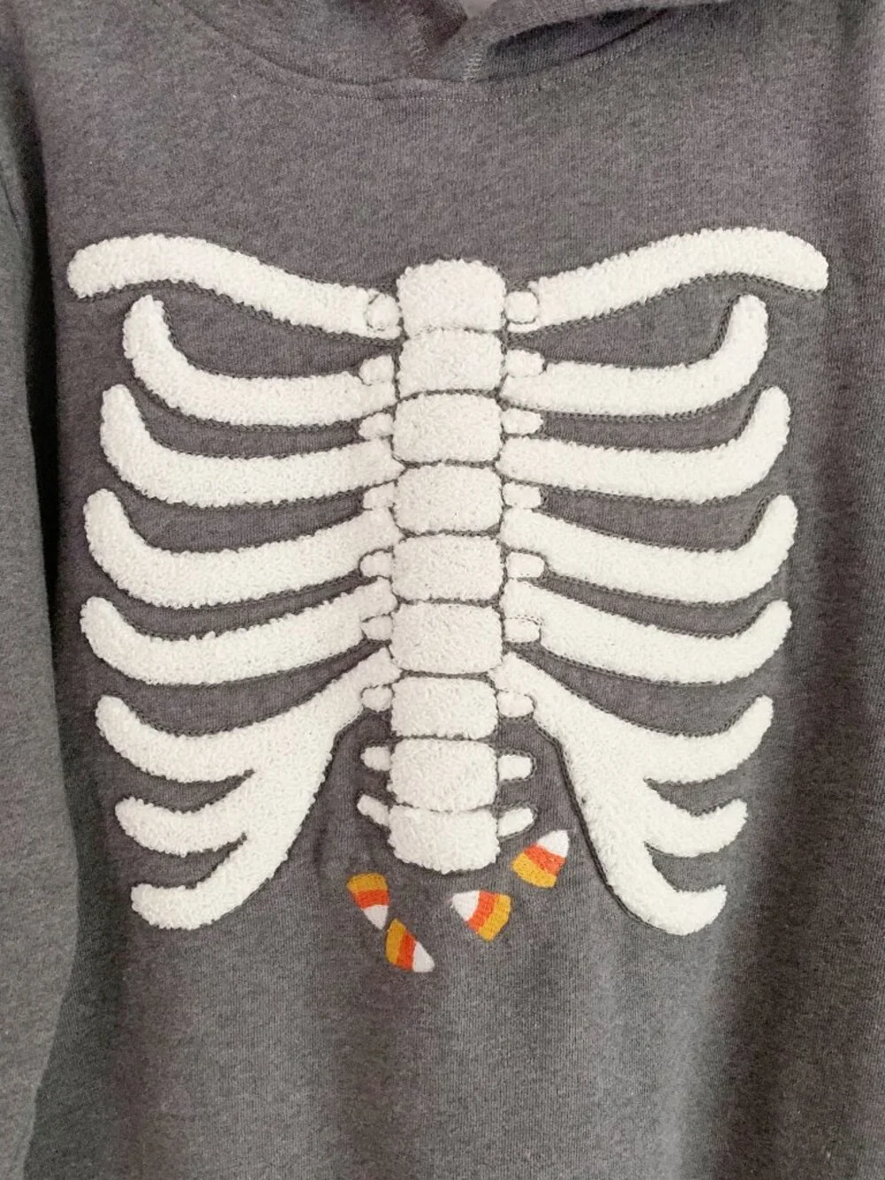 Gymboree Skeleton Hoodie Sweatshirt • 8 Years